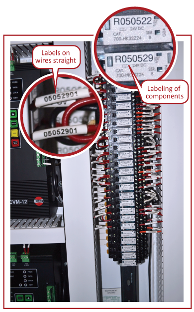 plc panel components