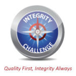 Integrity Challenge Compass, Quality First, Integrity Always