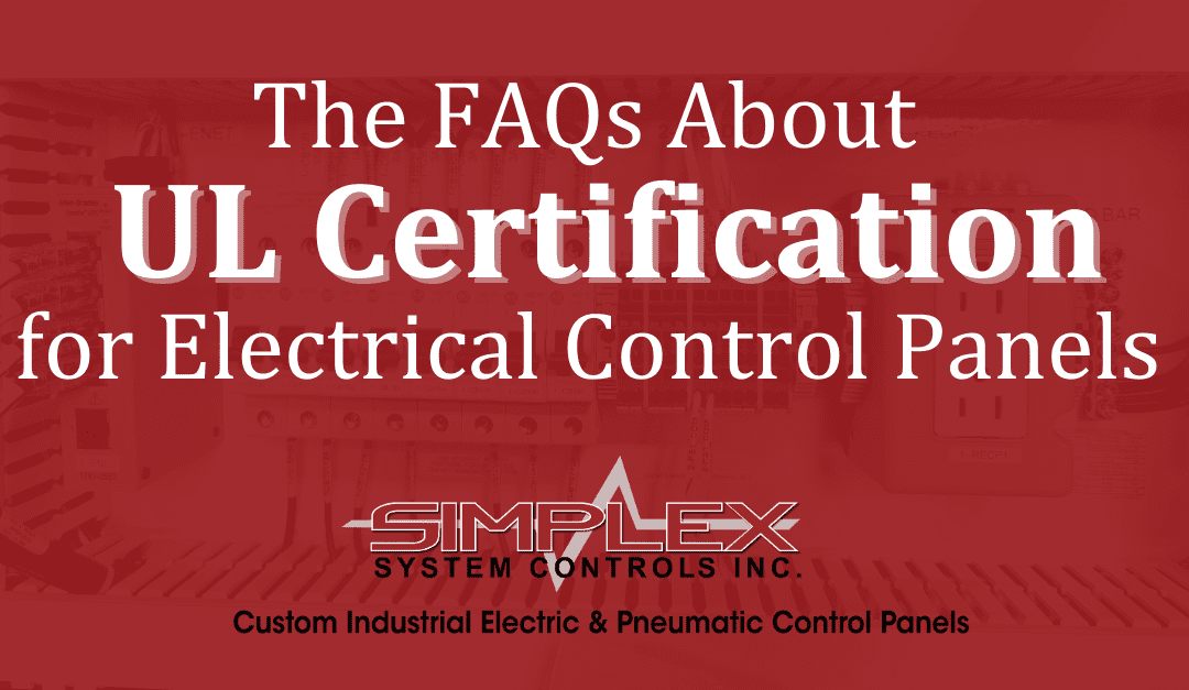 The FAQs About UL Certification for Control Panels