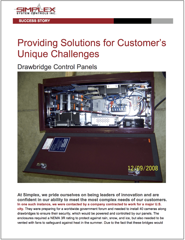 Drawbridge-Control-Panels Designing Control Panels for Expansion